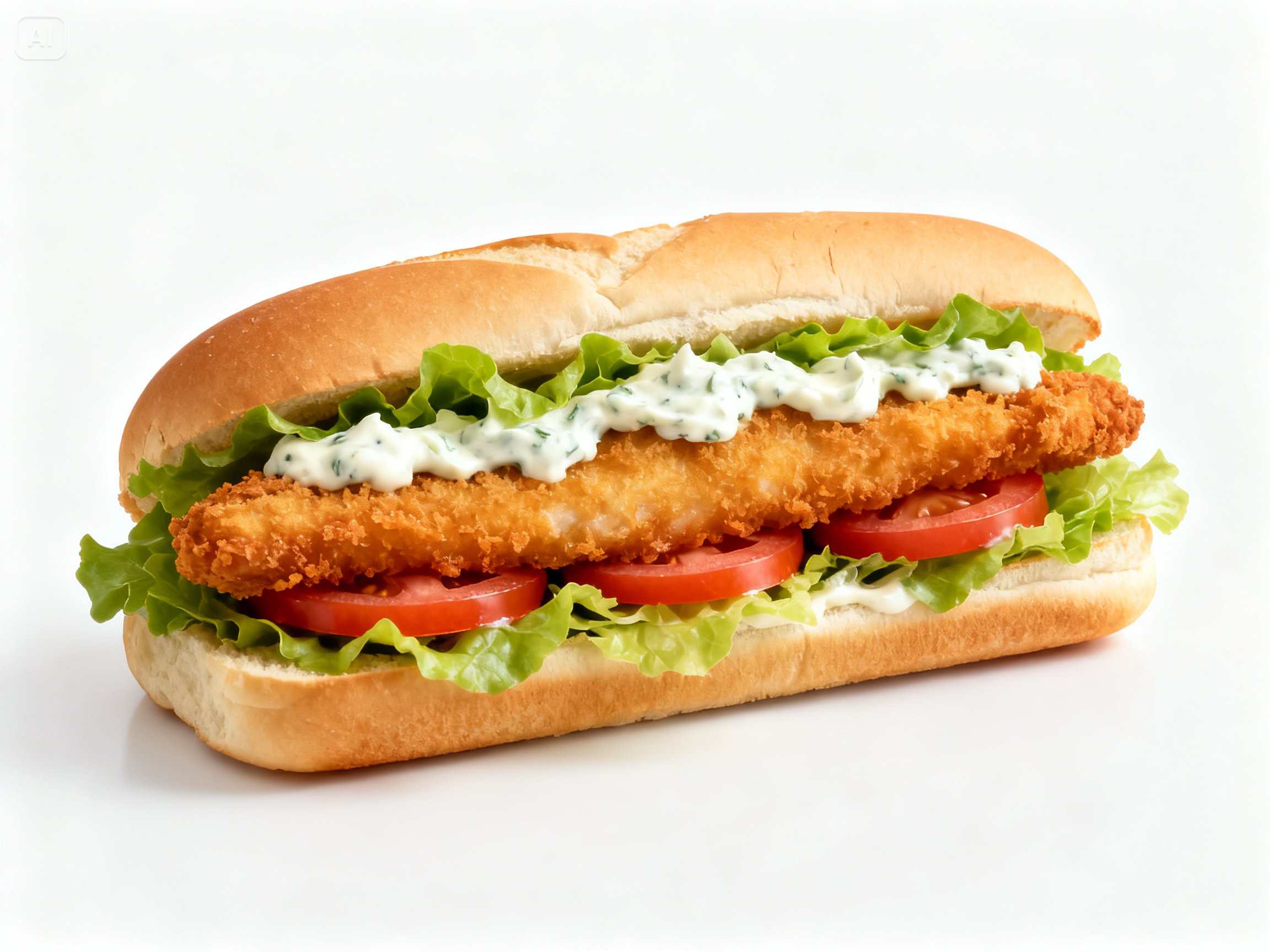 Fish Fillet Sub (Breaded Flounder)