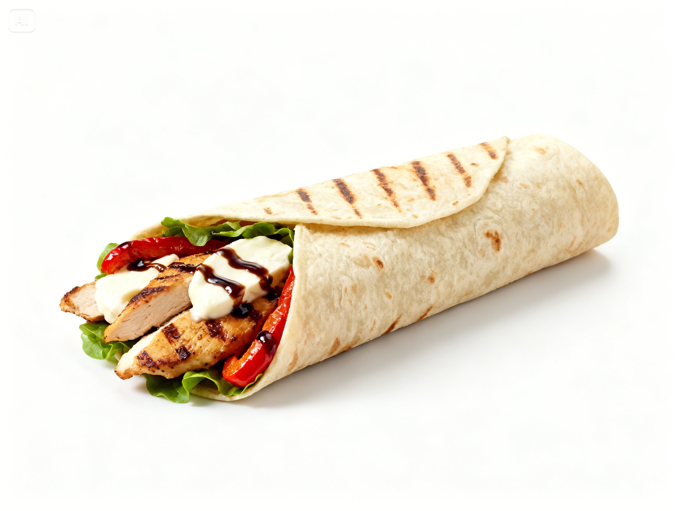 2. Grilled Chicken Wrap