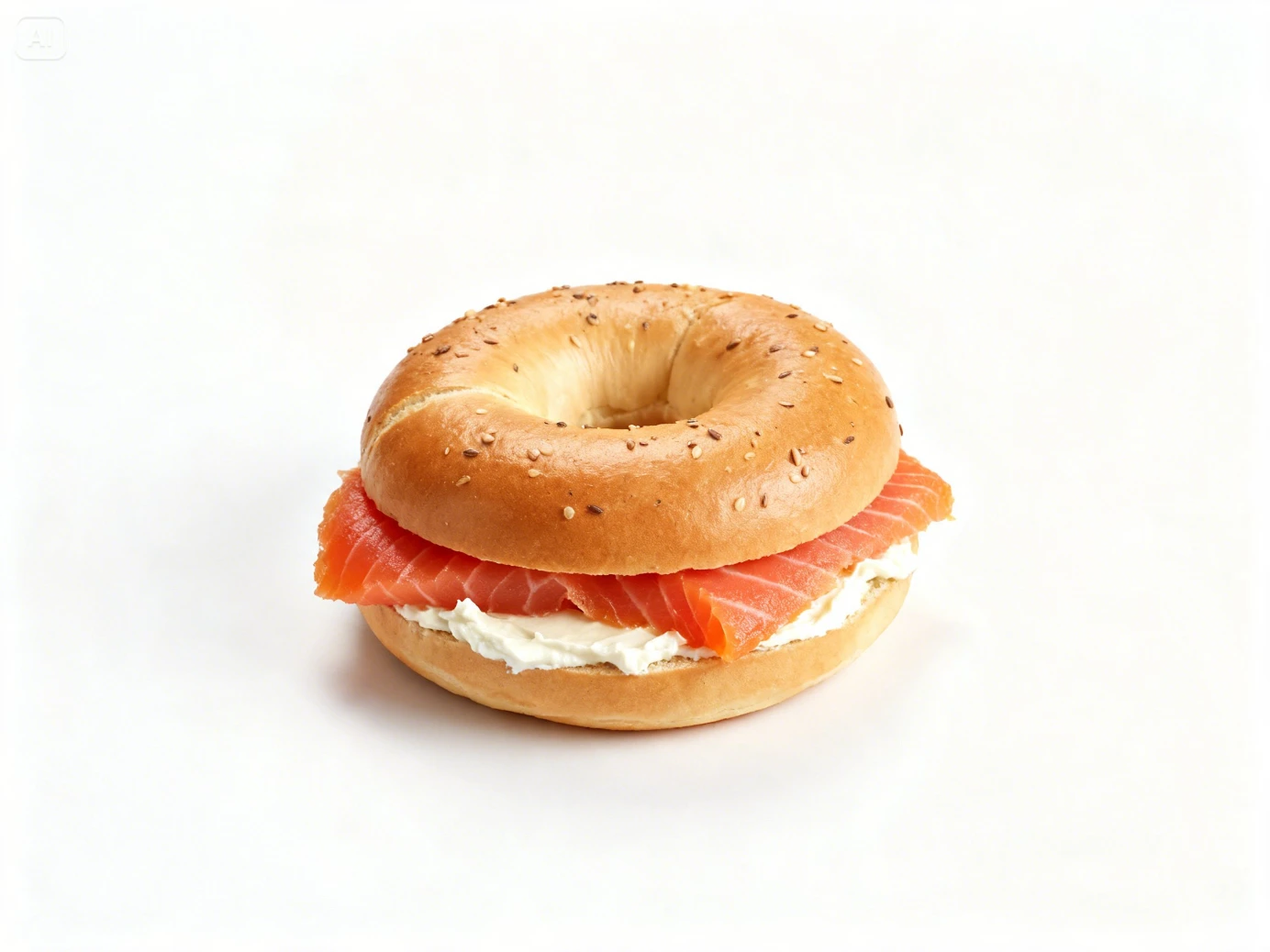 Bagel with Lox and Cream Cheese