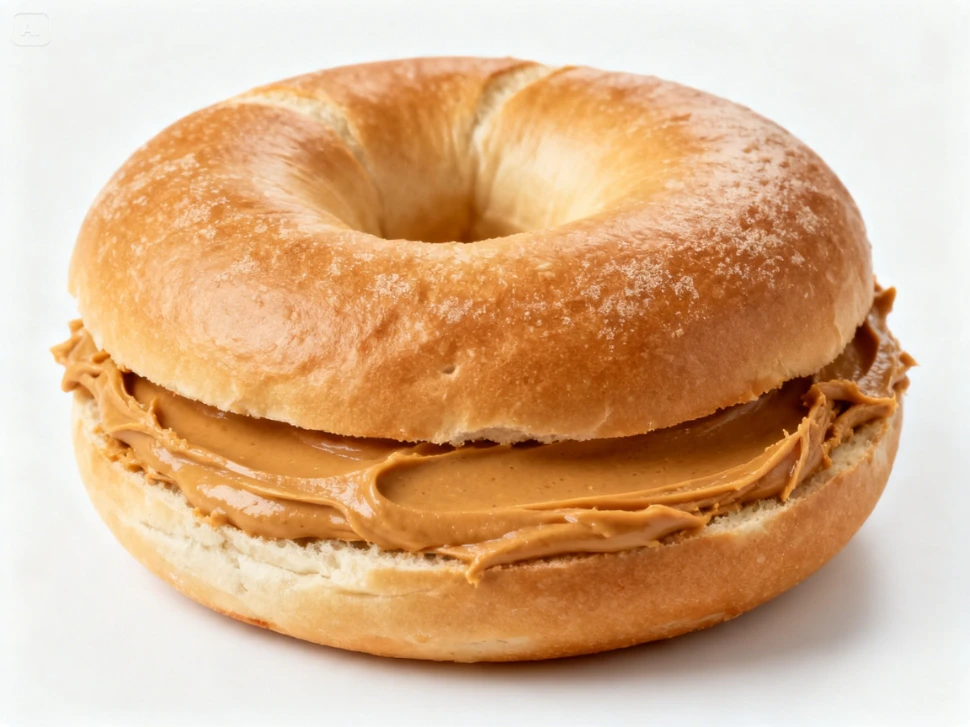 Bagel with Peanut Butter