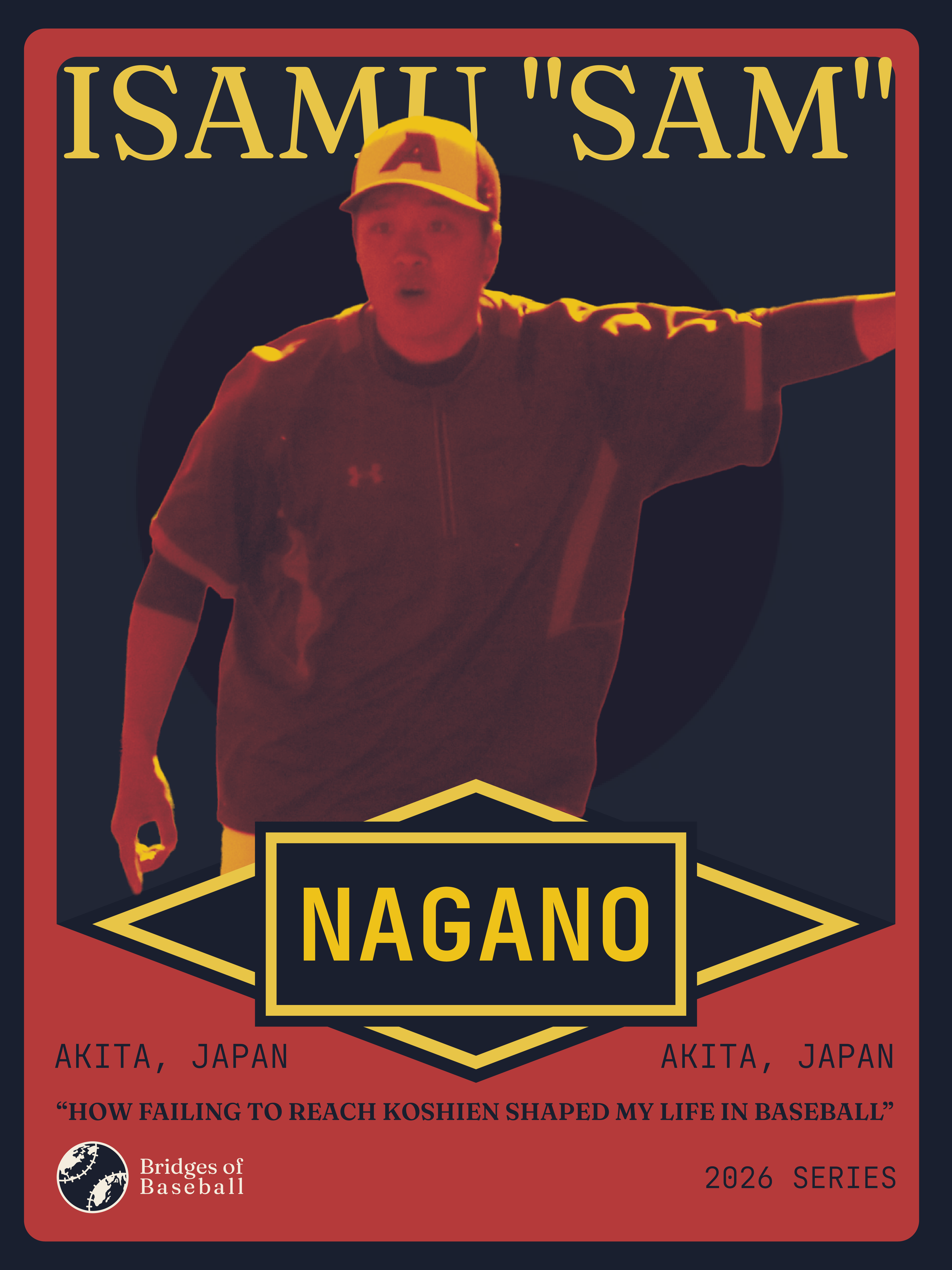 Sam Nagano contributor card, front