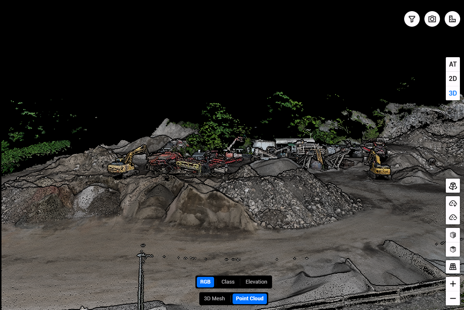 Industrial Site Point Cloud