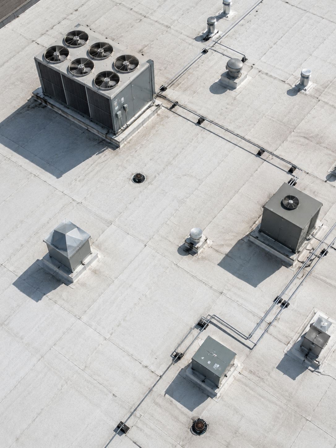 Aerial roof inspection