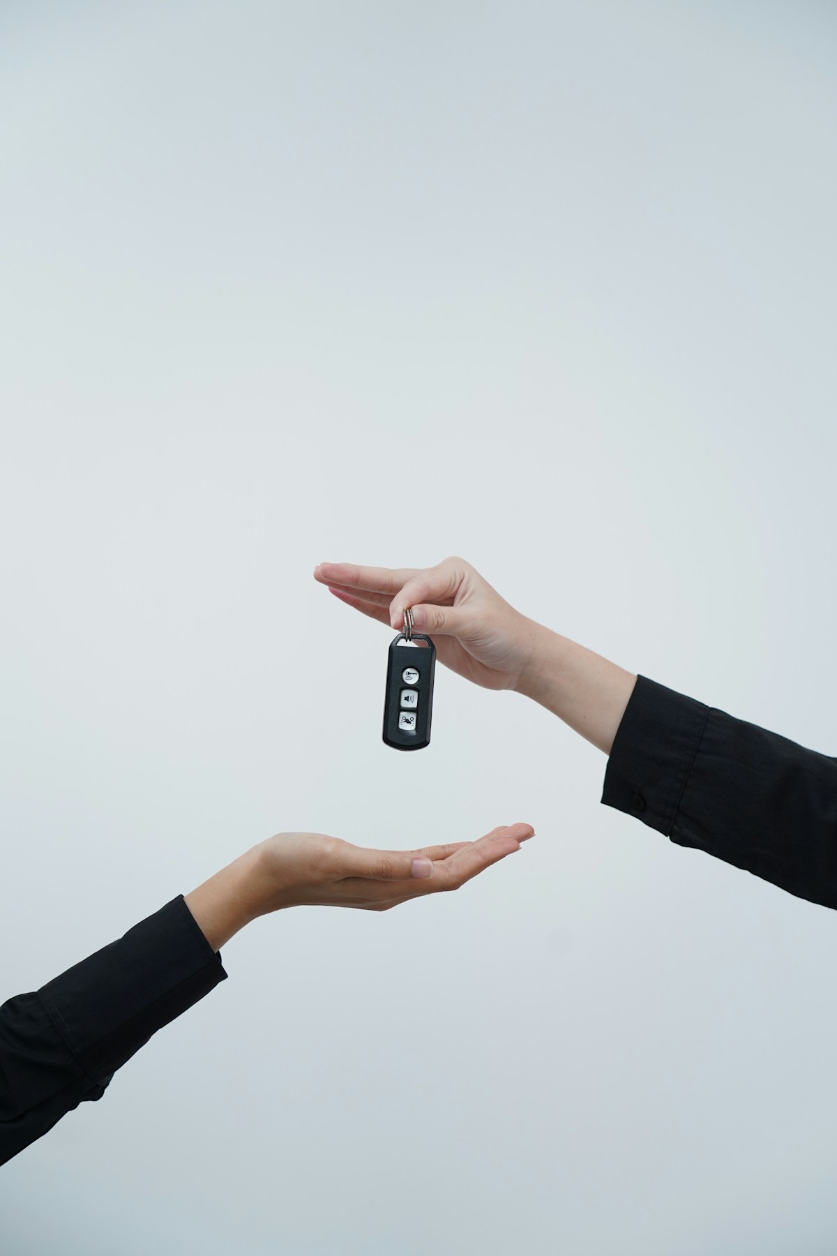 Handing over the keys after selling to Plug