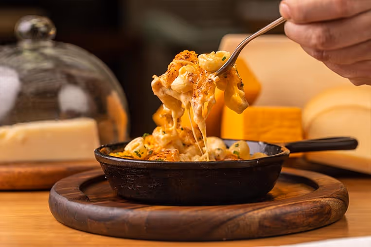Mac & Cheese de Dante Brasa y Fuego