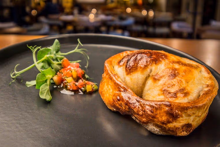 Empanada de queso de Dante Brasa y Fuego