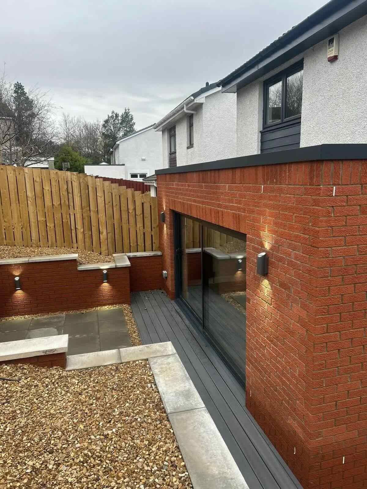 image of residential construction project (for a construction company)