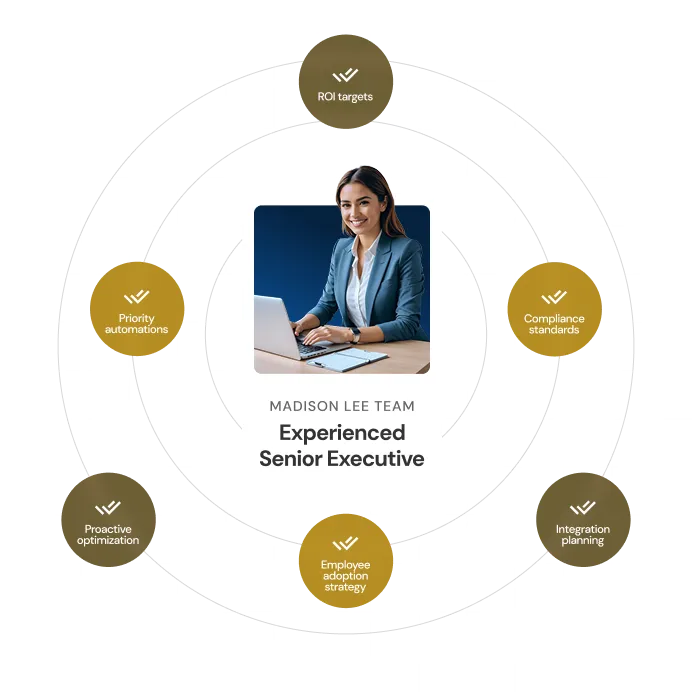 Madison Lee Team, experienced senior executive