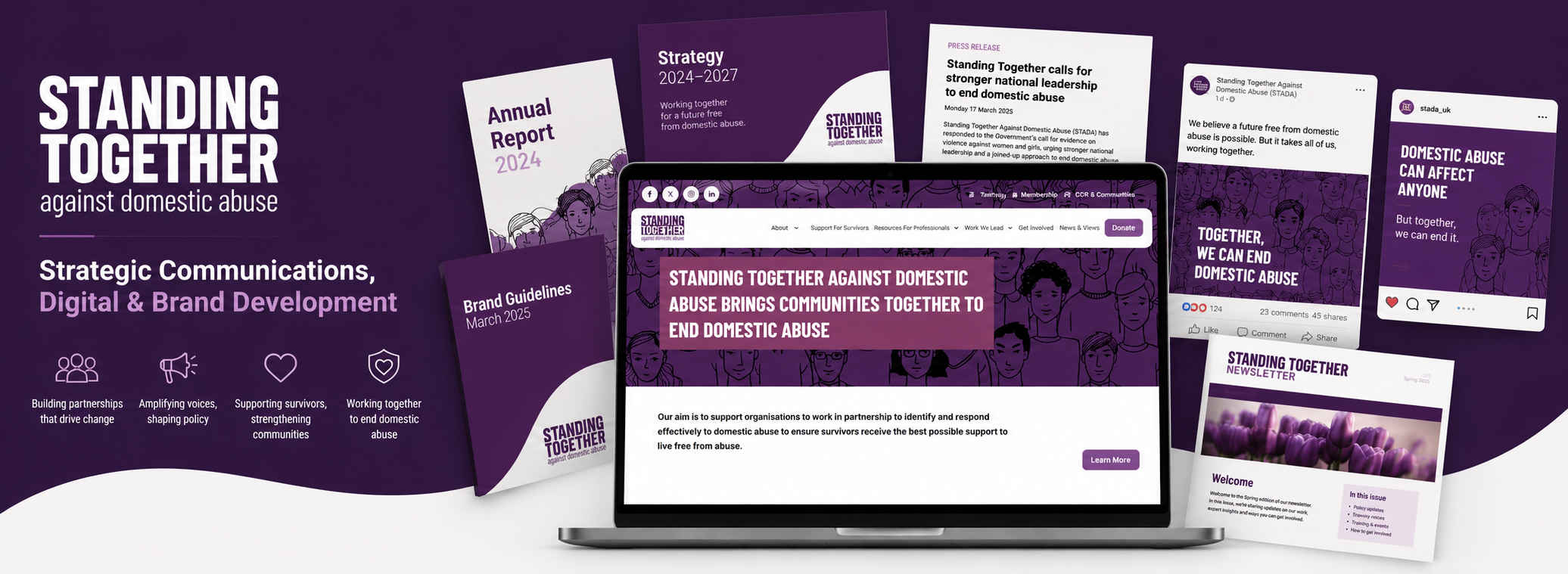 Standing Together Against Domestic Abuse case study