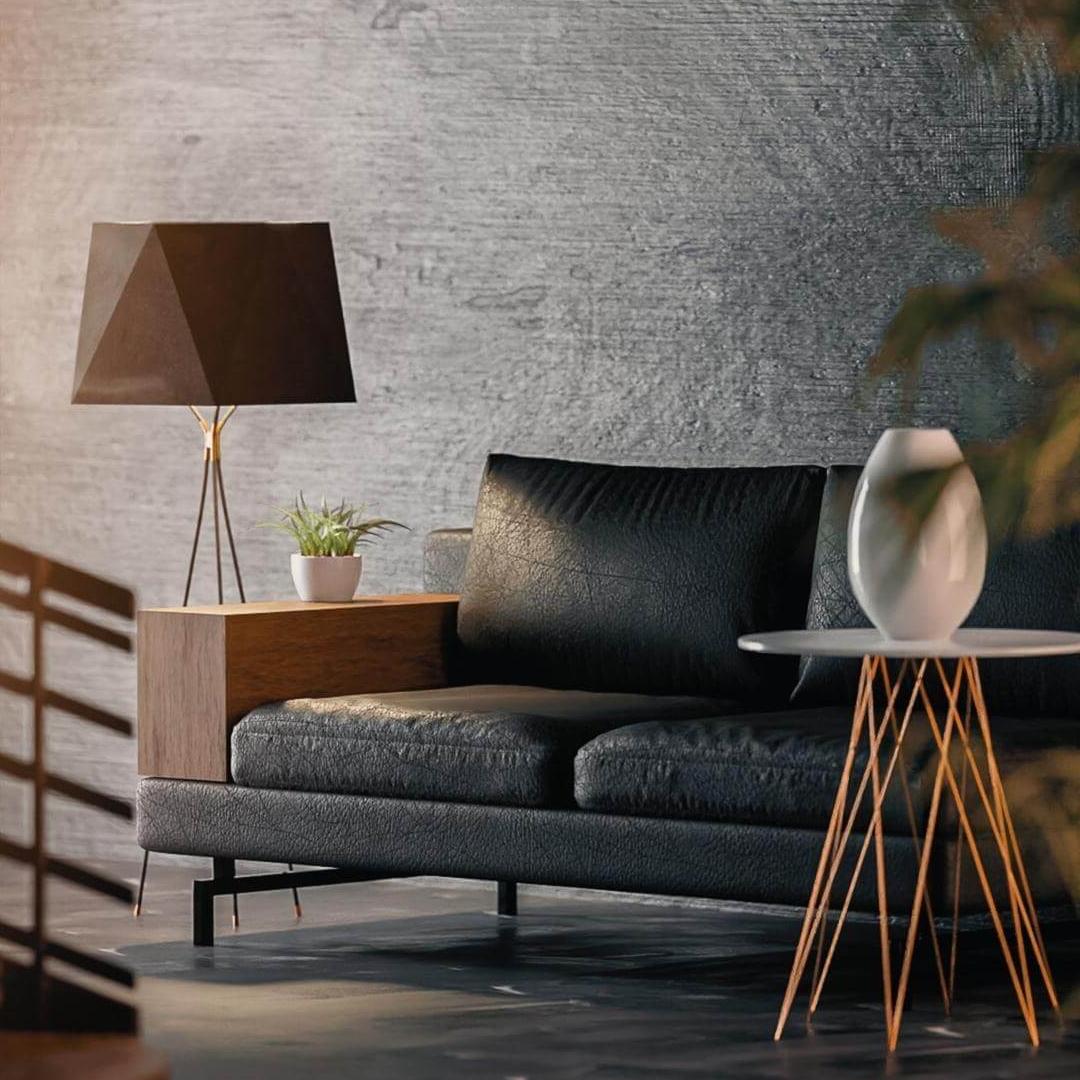 black and gray