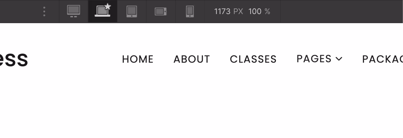 Responsive Design - Fitness X Webflow Template