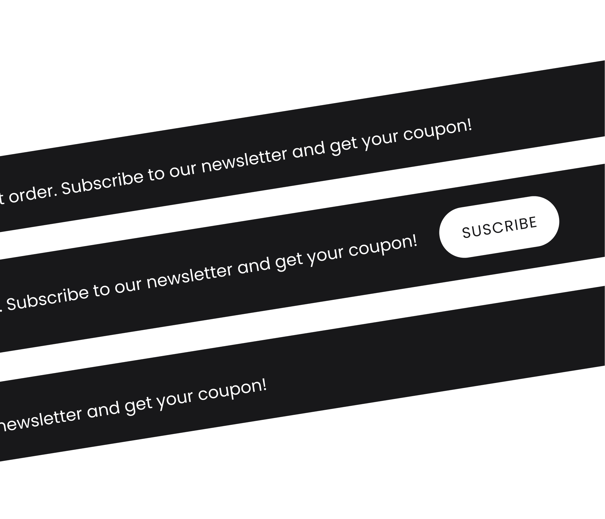 Coach X - 3 Notification Bars - Fitness Webflow Template