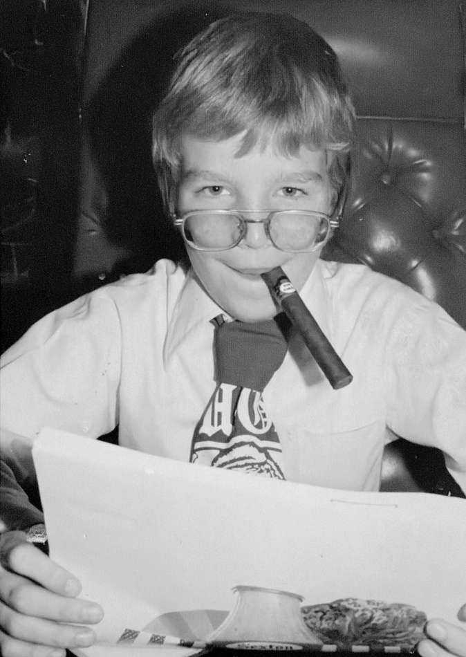 A young Bobby McGuire