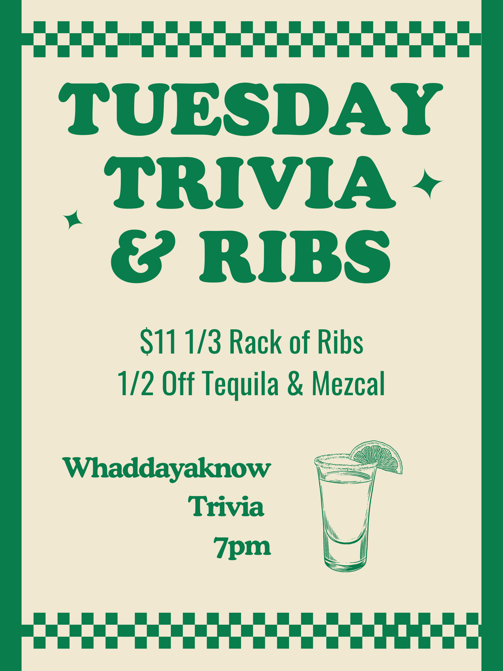 Tuesday special at Butch McGuire's