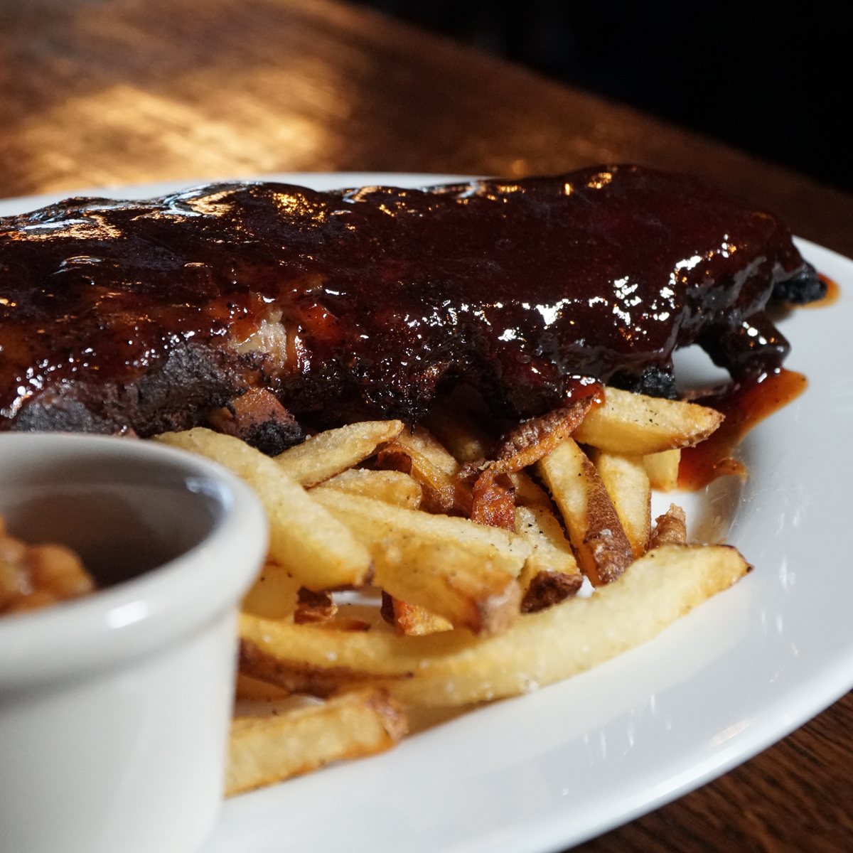 Full rack of ribs at Butch McGuire's