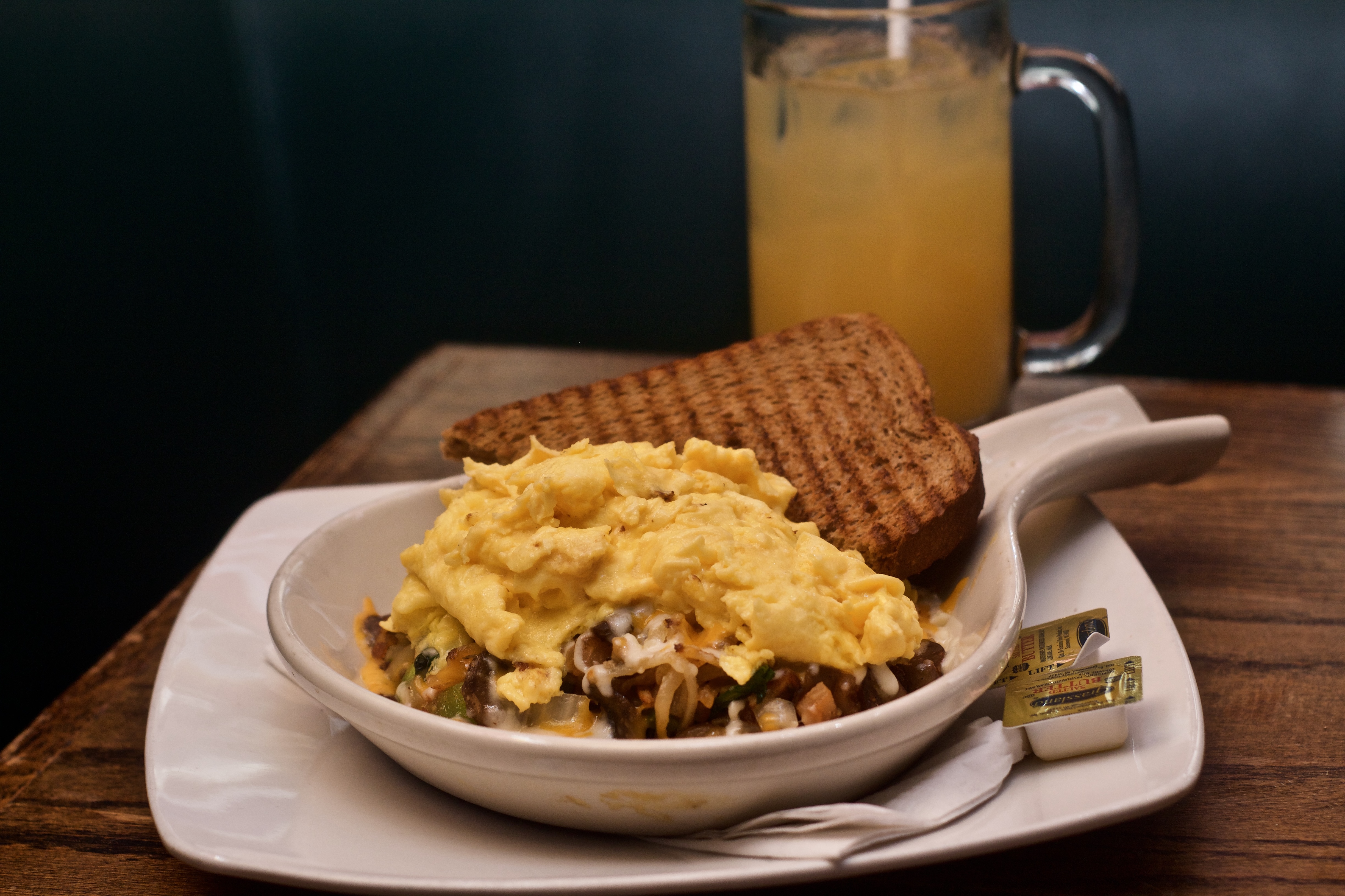 Steak skillet at Butch McGuire's