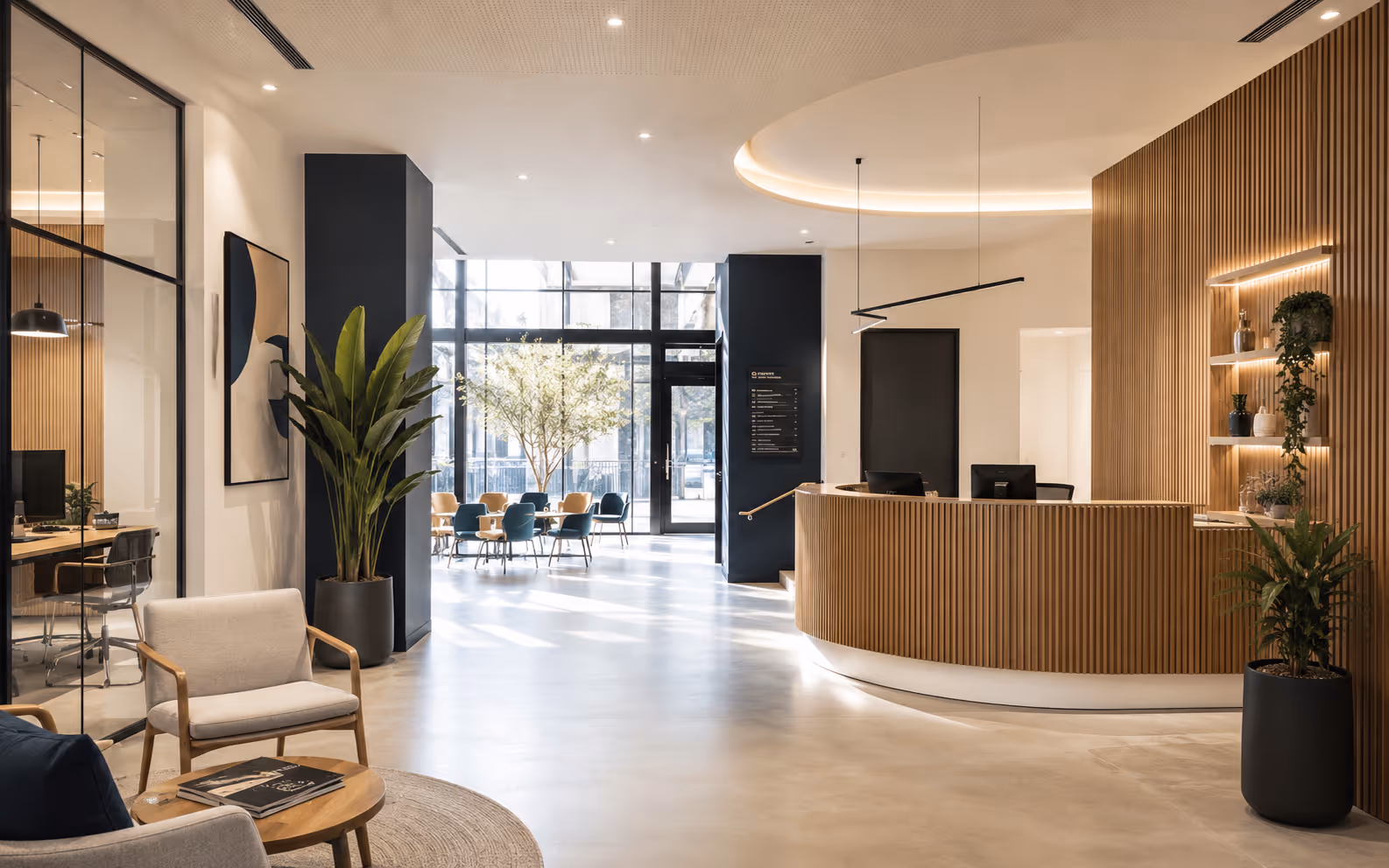 Architecture d'interieur pour les professionnels : ce qui change par rapport au residentiel