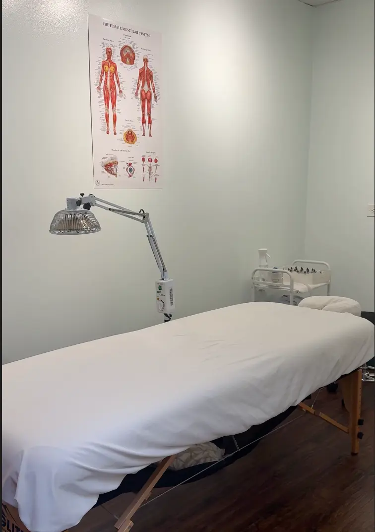image of acupuncture session