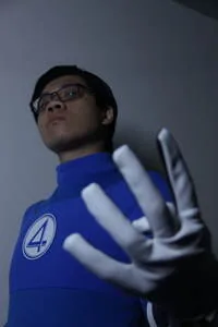 Contact frame from the Four Finger, low angle setup.