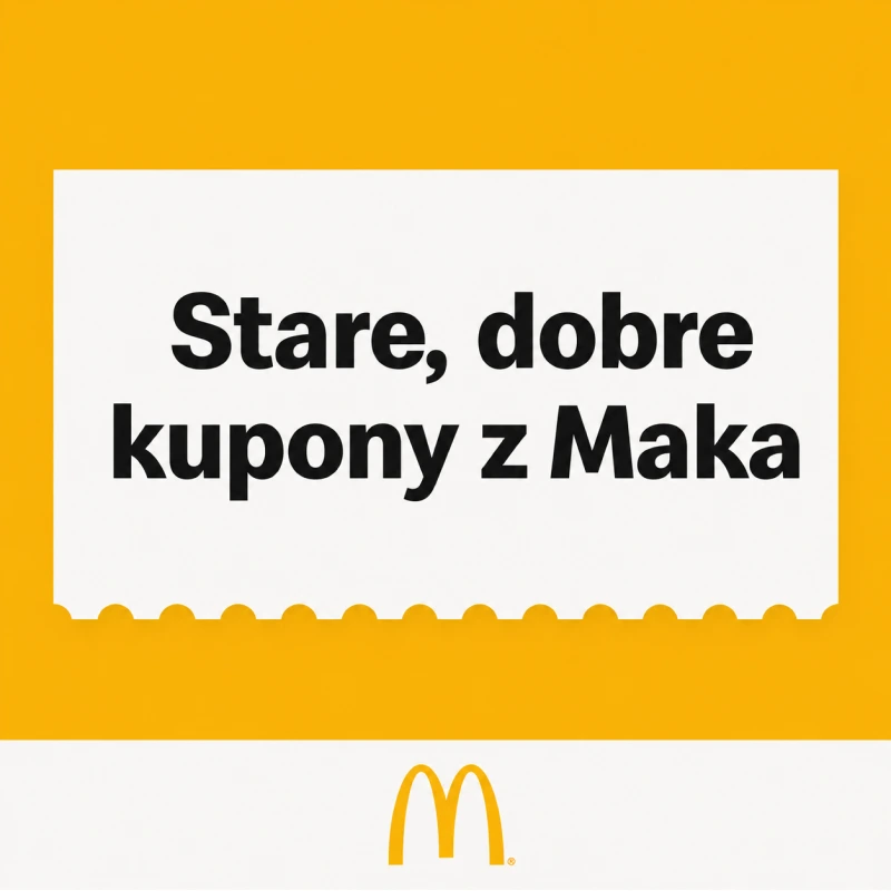 Kupony McDonald's Papierowe
