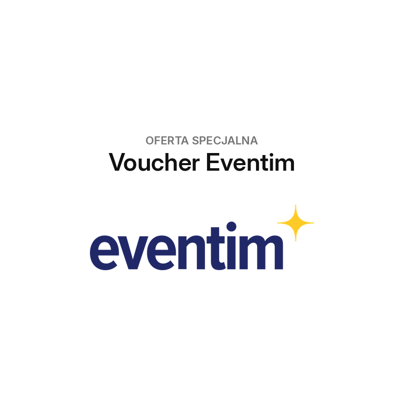 Voucher Eventim: bon na bilety na dowolne wydarzenie