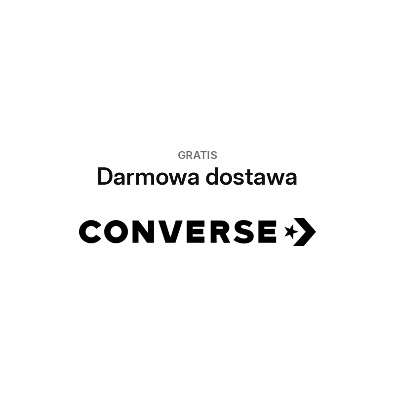 Darmowa dostawa Converse od 300 zł