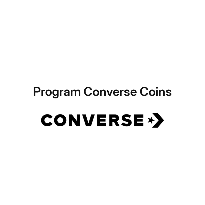 Converse Coins: punkty za zakupy i rabaty