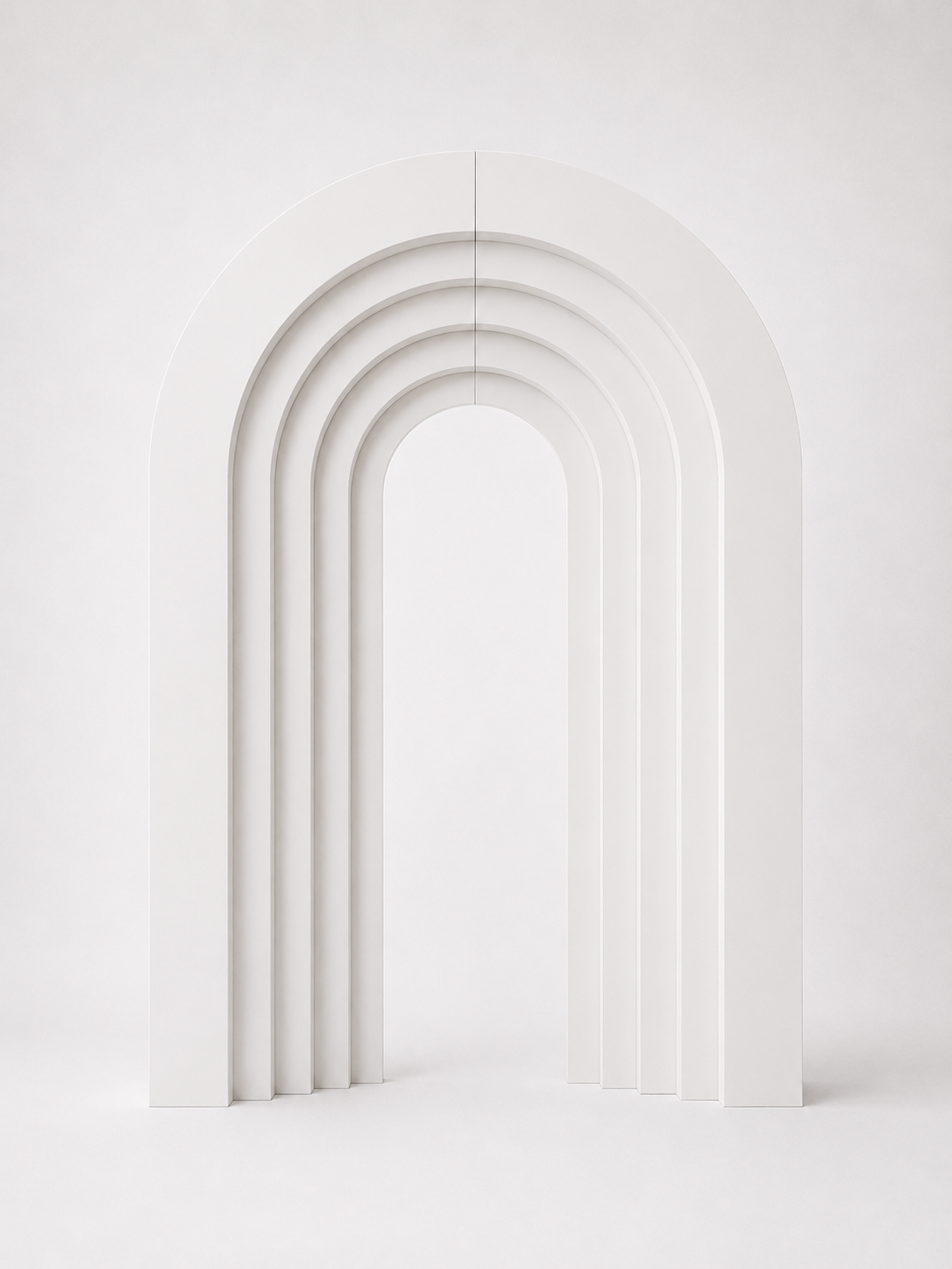 Arche Ronde Blanche