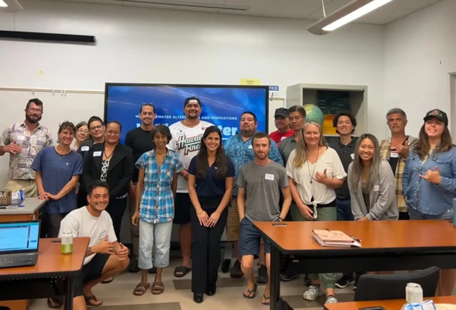 Work for Water program participants