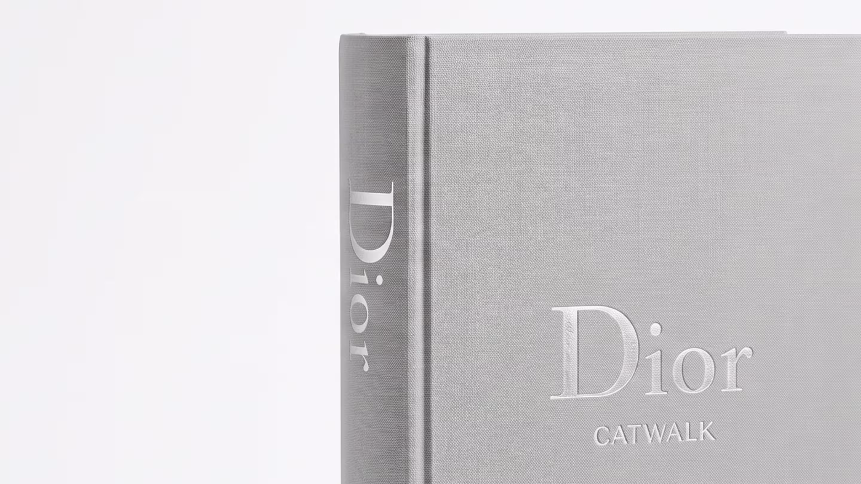 Dior Catwalk book at BLANK The Studio, a luxury styling prop for fashion and brand photography.