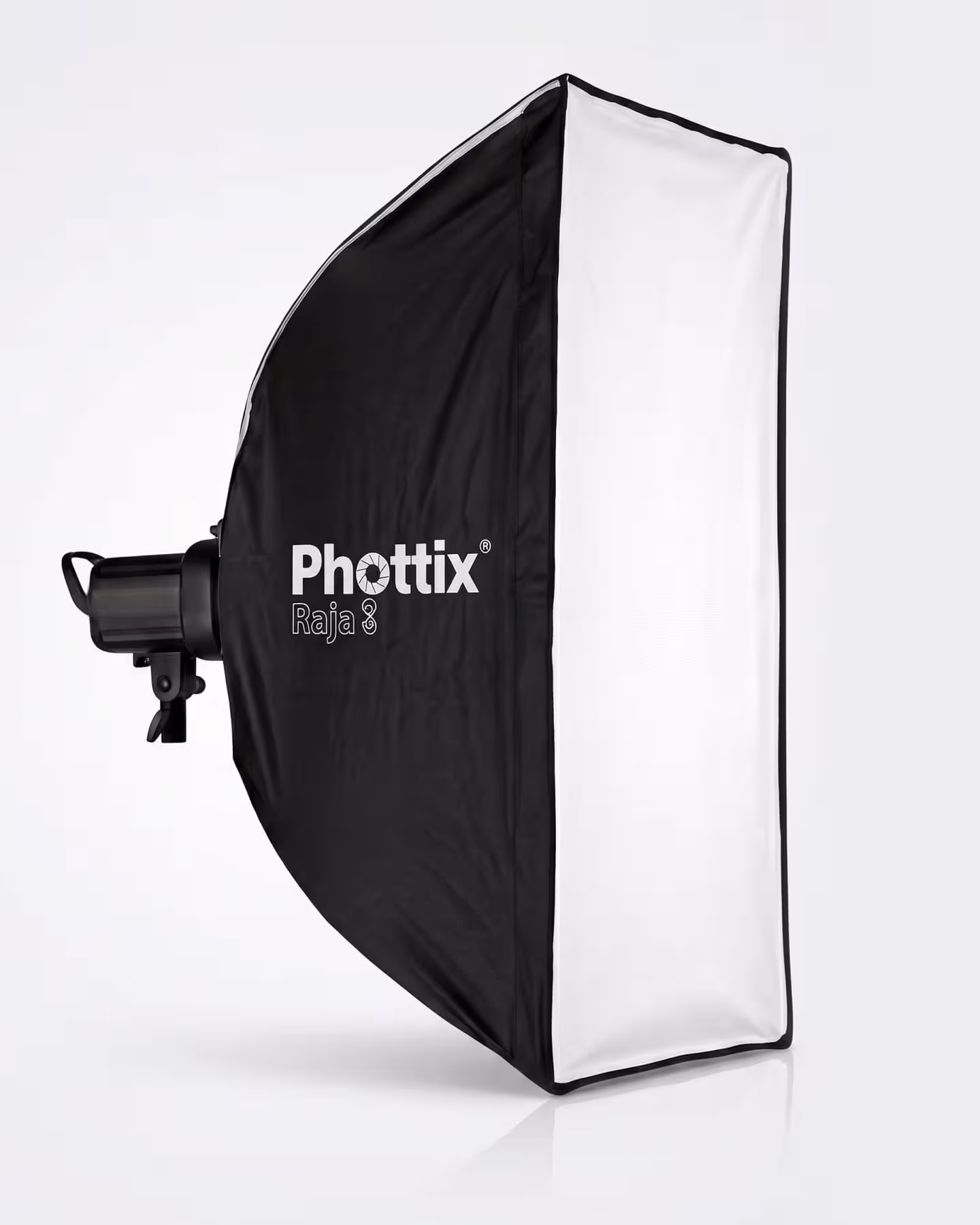 Phottix Raja quick-fold softbox at BLANK The Studio for soft, flattering studio lighting.