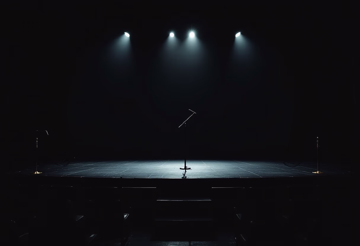 [background image] image of concert venue for a musician & band