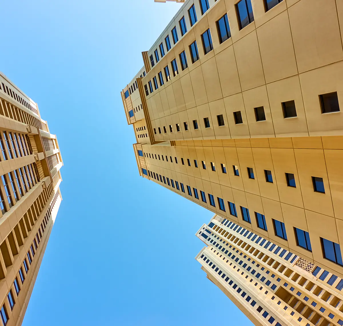 view  of  a high rise building