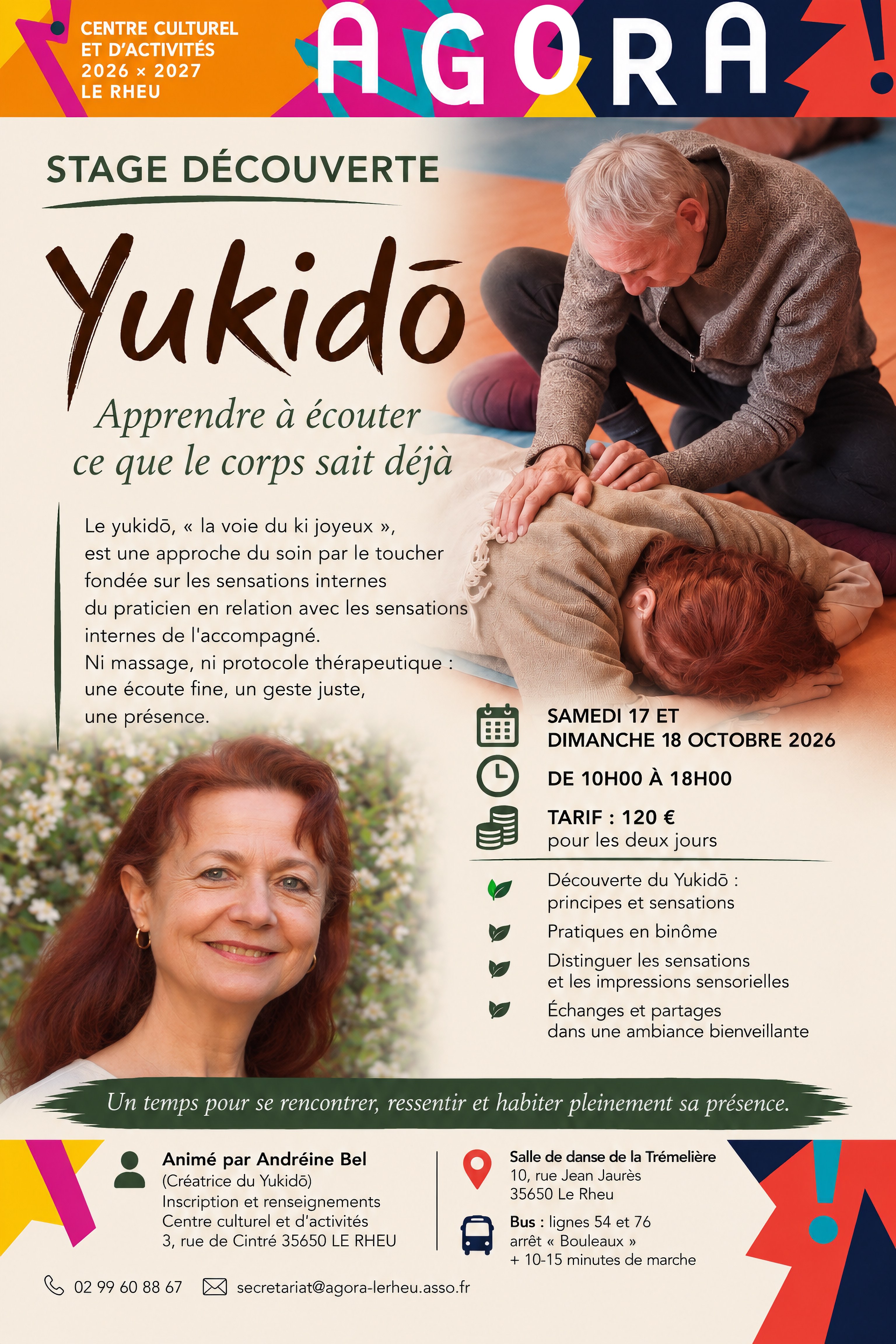 Stage Yukido octobre 2026 à Le Rheu, Bretagne
