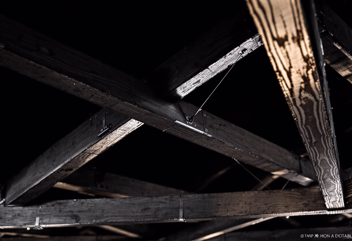 image of inspected roof structure