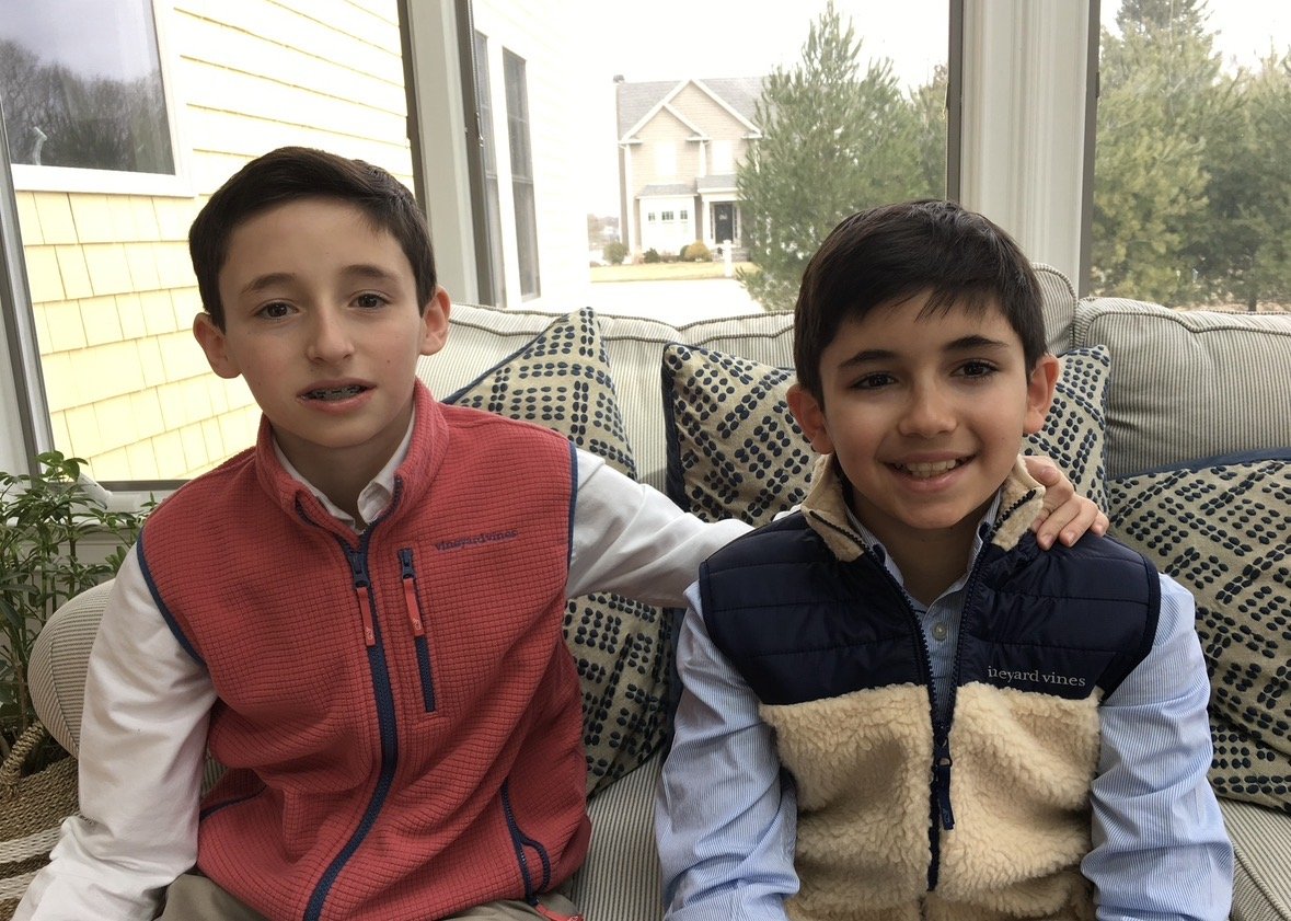 Jack and Shane as boys