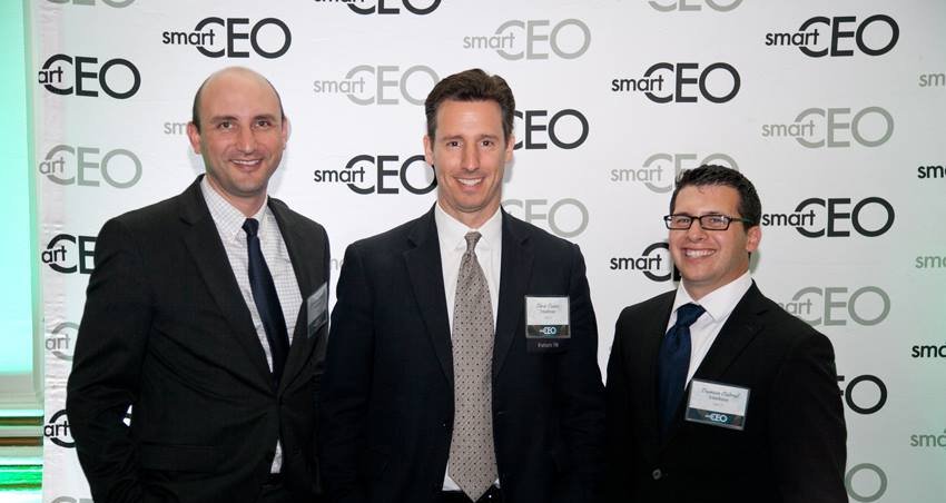 Chris Ciunci with the TribalVision team at the SmartCEO Future 50 awards