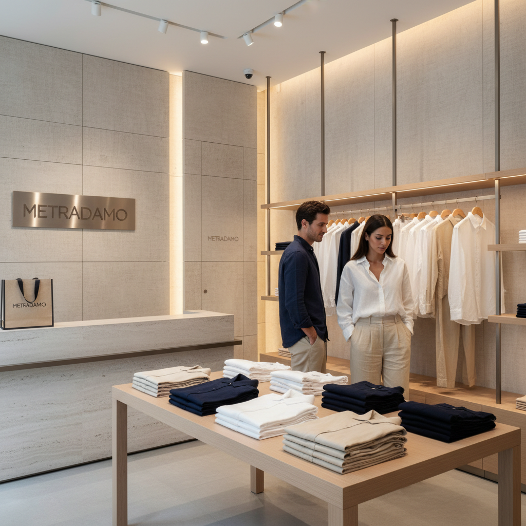 image of popular brand sections in store (for a department store)