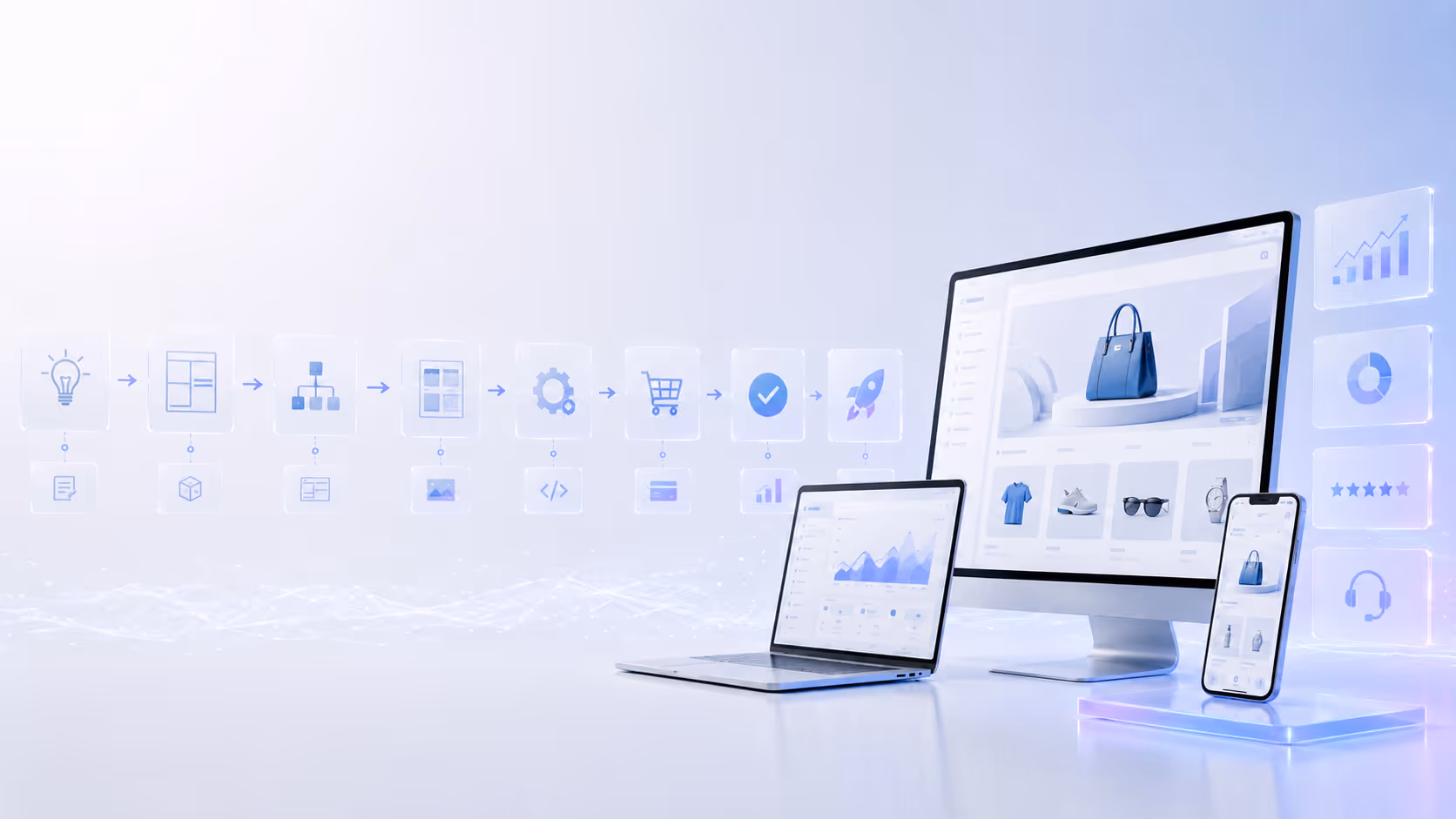 Visual Solutions - From idea to launched online store