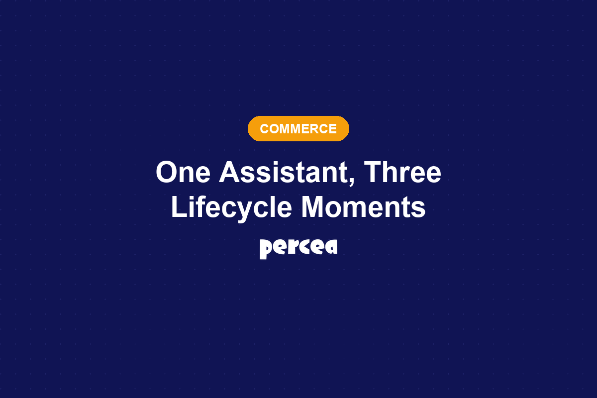 One Assistant, Three Lifecycle Moments: Pre-Sale, Sale, Post-Sale