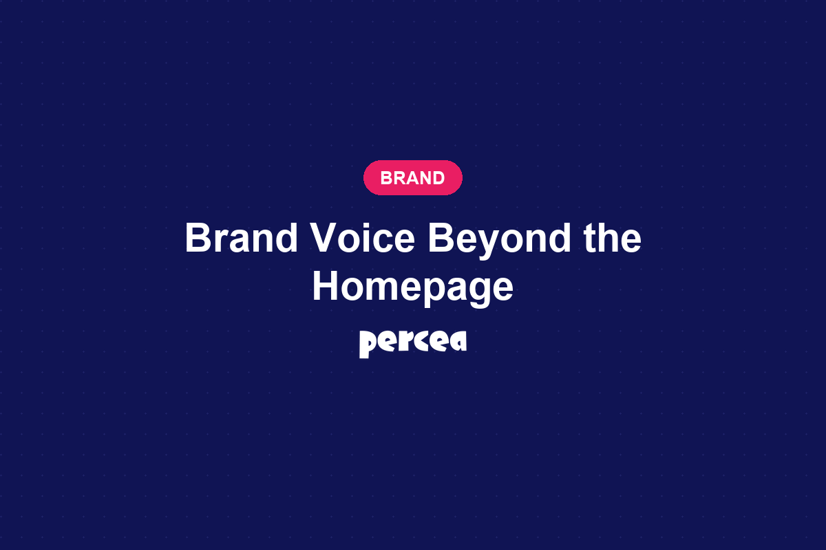 Brand Voice Beyond the Homepage: When the Chat Becomes the Storefront