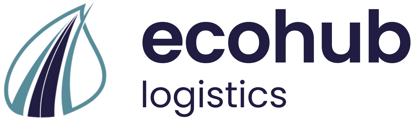 EcoHub Logistics Logo PNG transparent