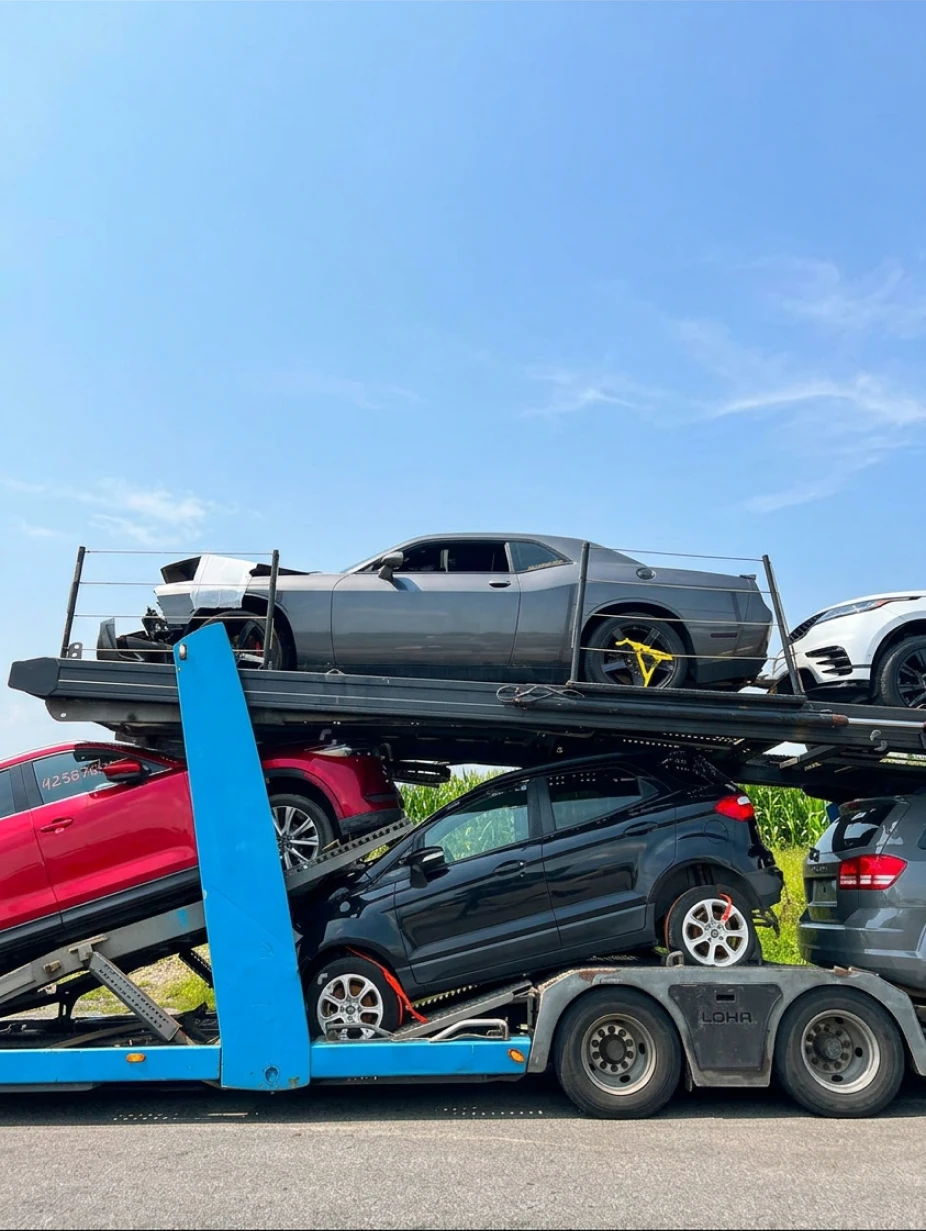 Car Trailer, Vehicle transportation services, car shipping in Florida by EcoHub Logistics