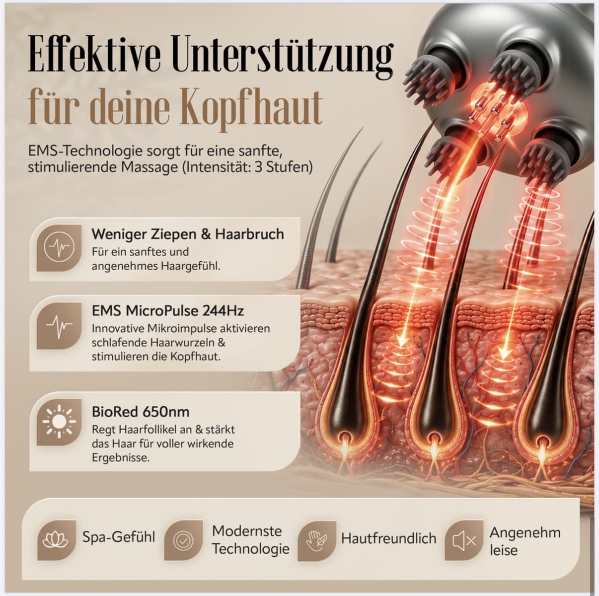 miruá lab Headspa Massager – Ansicht 3