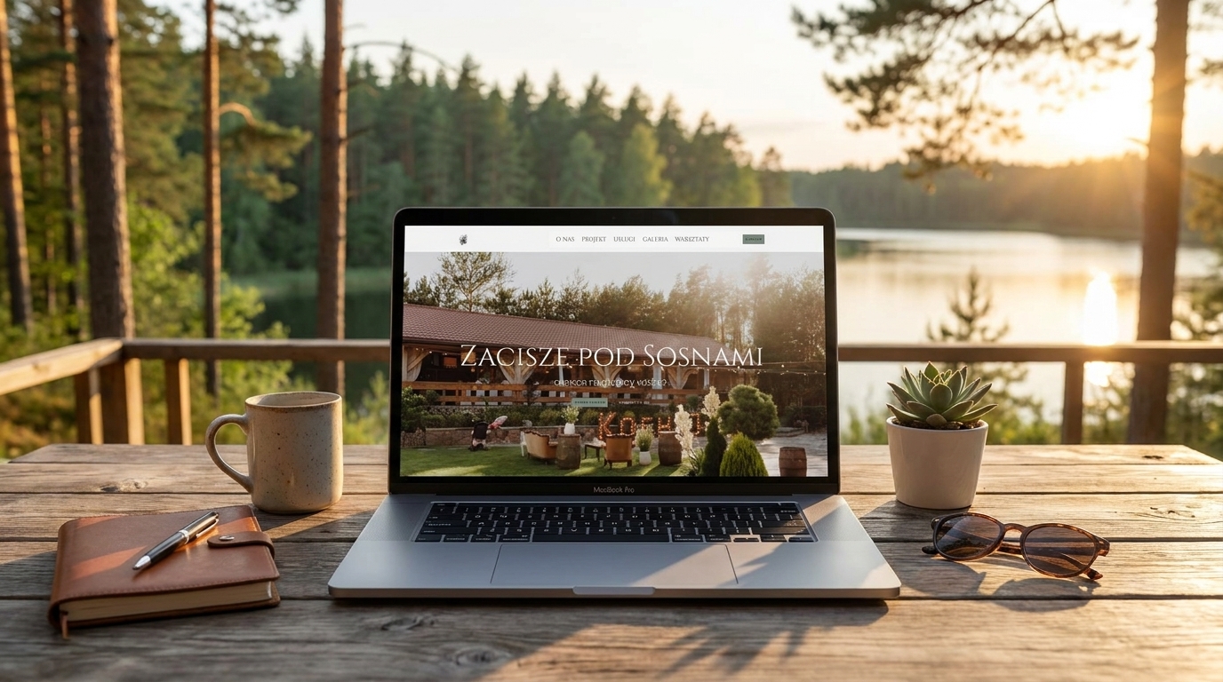 Zacisze pod Sosnami Webflow GSAP