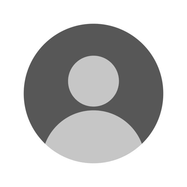Generic gray user profile icon with a circle for head and half-circle for shoulders.
