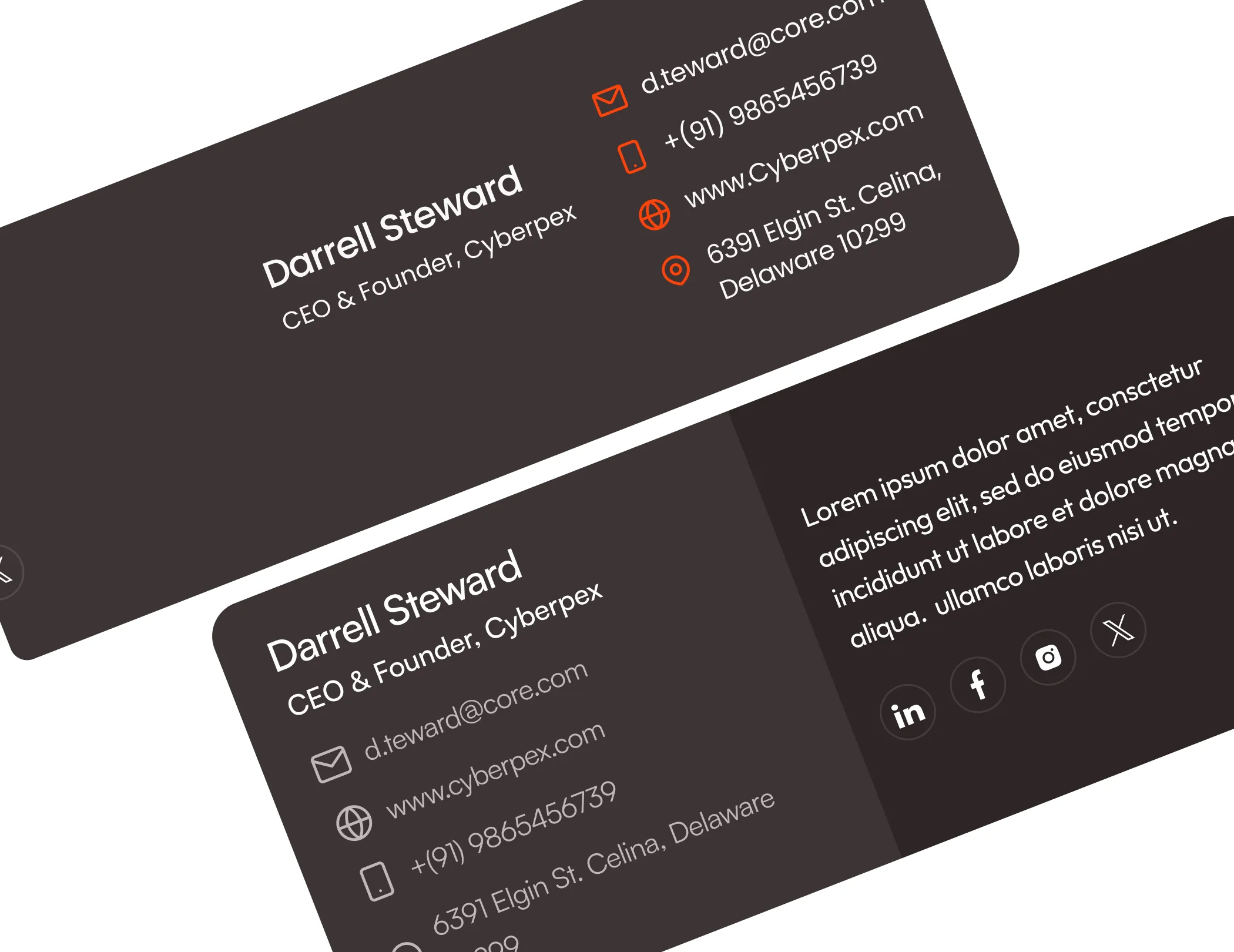 Automora email signature preview