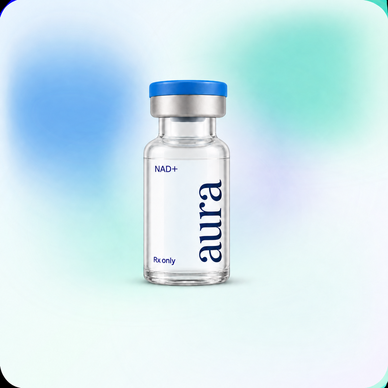 Aura NAD+ packaging illustration