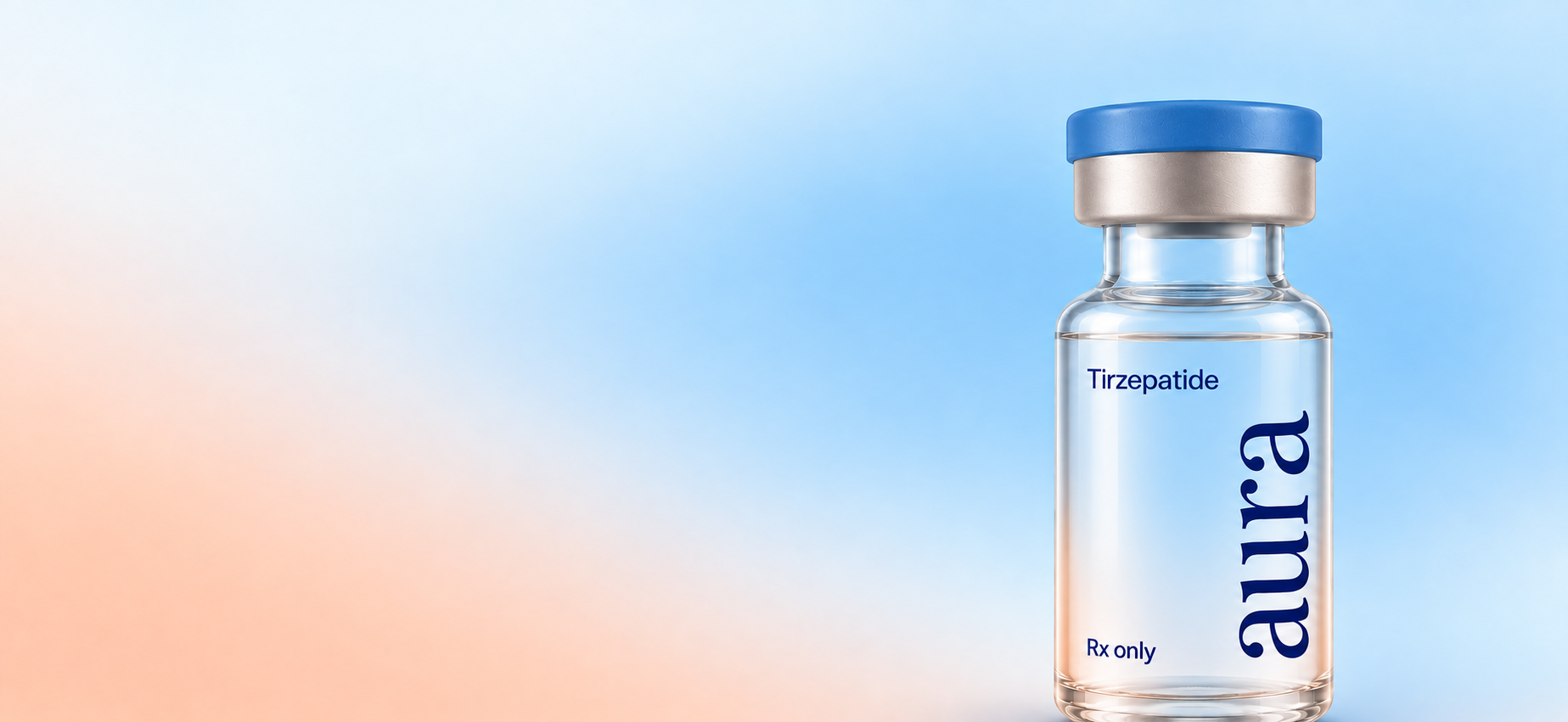 Aura Tirzepatide vial