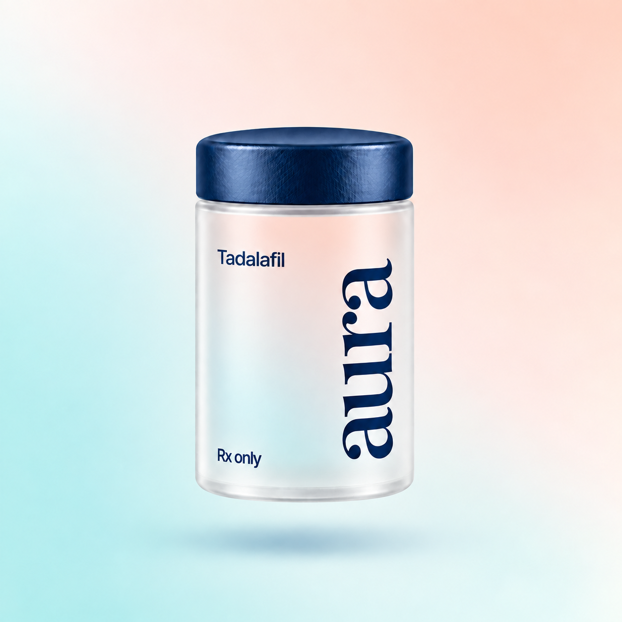 Aura Tadalafil bottle